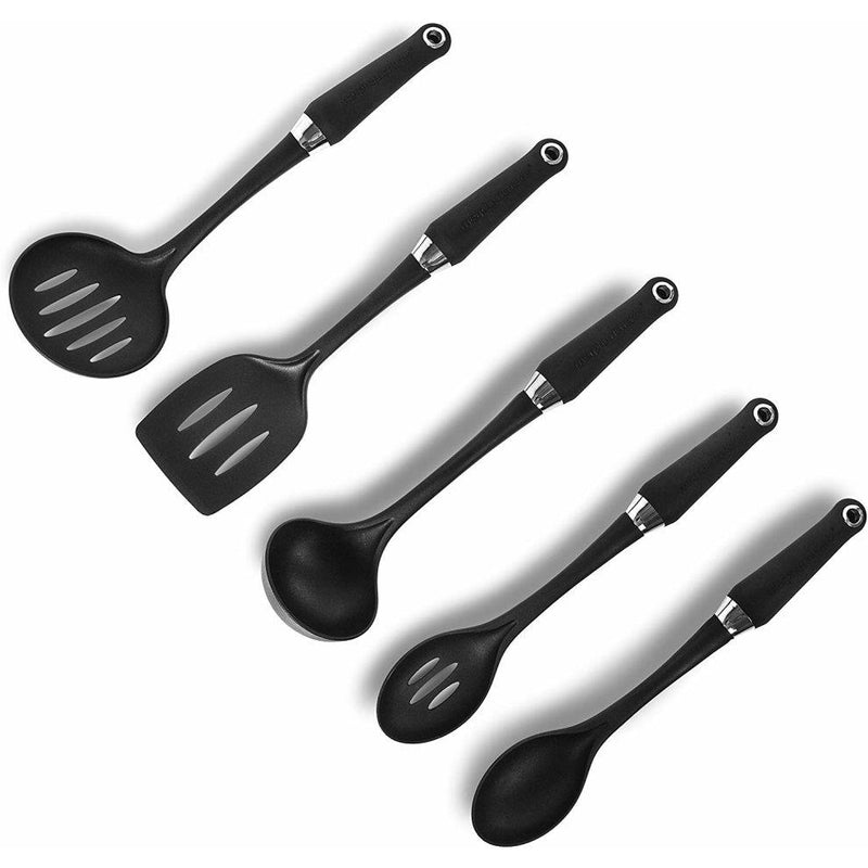 6 Piece Pan Set, Black