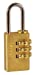 Brass Combination Padlock  40mm