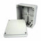 100mm IP56 Square PVC Adaptable Junction Box, Grey