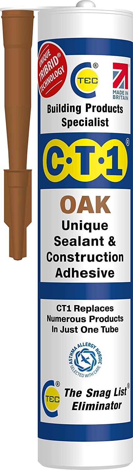 CT1 Sealant & Construction Adhesive, Oak