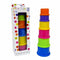 6 Piece Coloured Stacking Cups