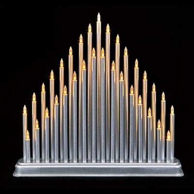 36cm Candlebridge Tower, Clear