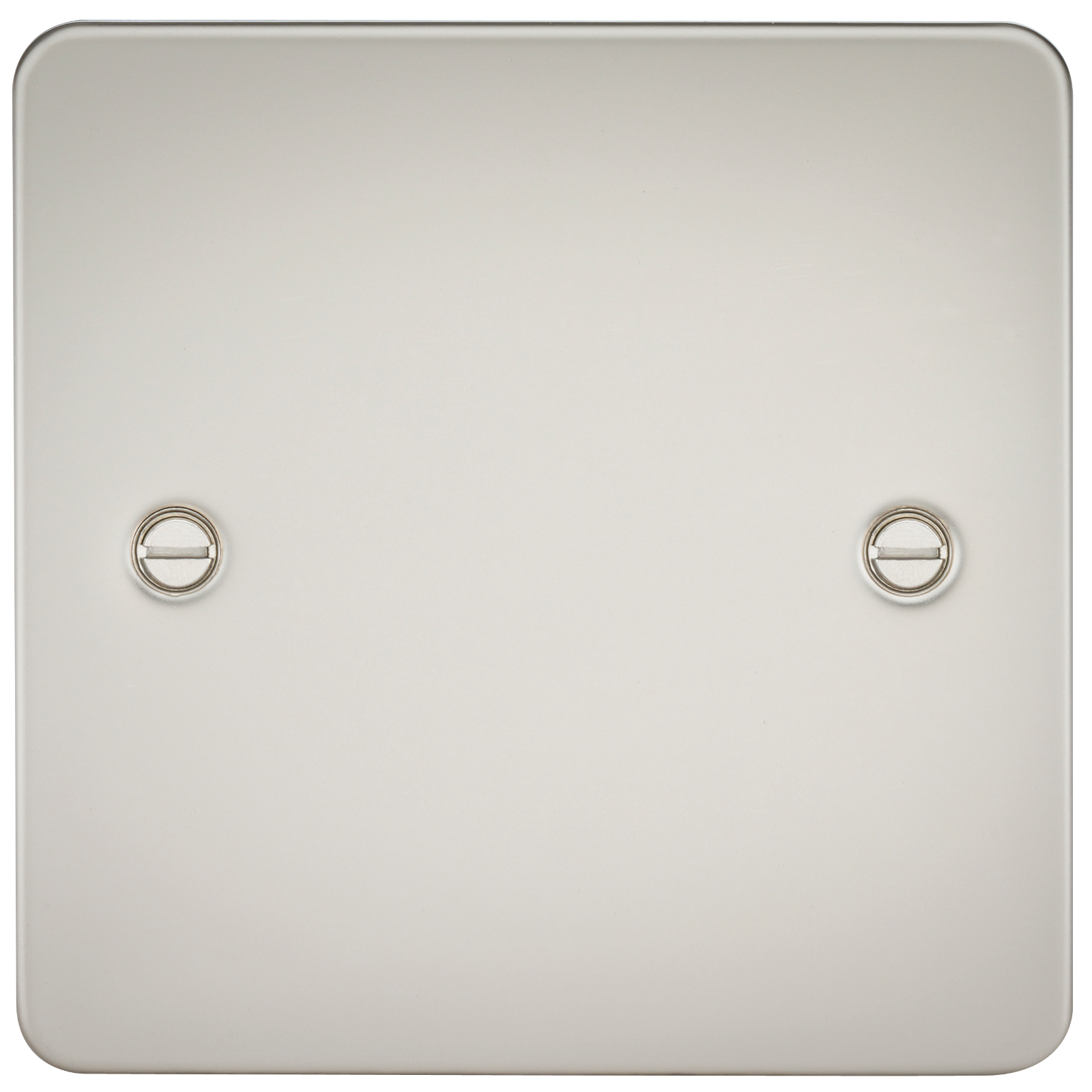 Flat Plate 1G blanking plate - pearl