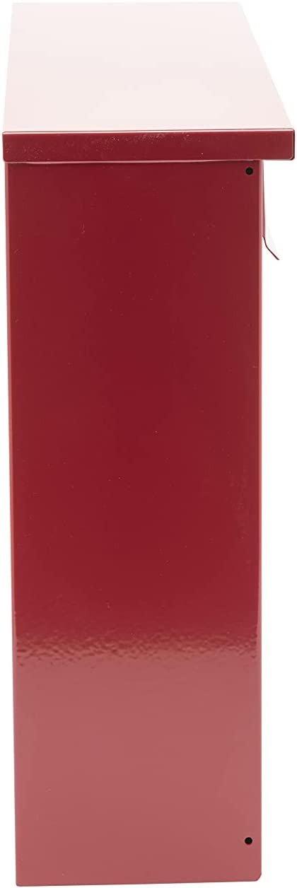 Elegance Post Box - Red