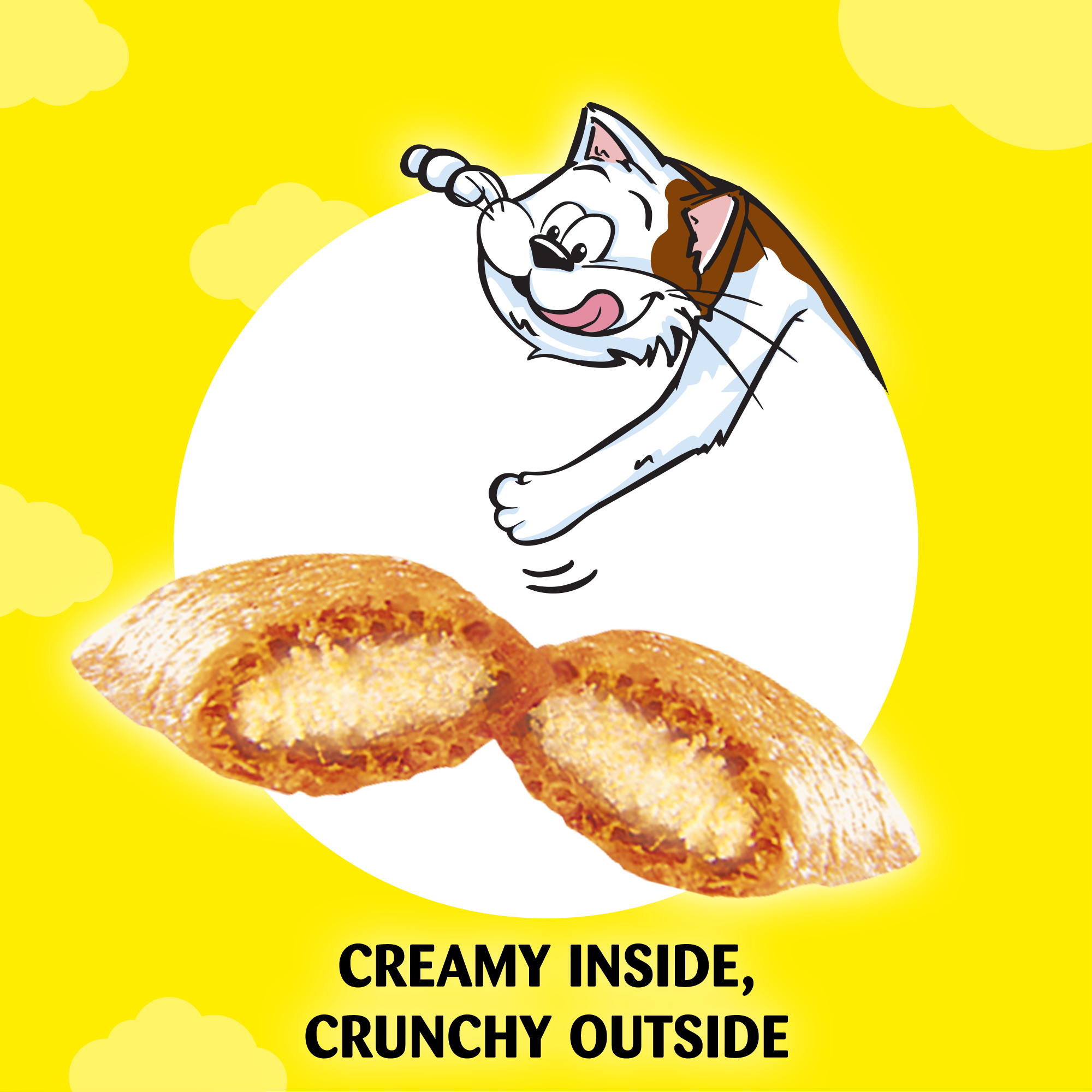 Cat Treats with Cheese 60g x 8 Pack