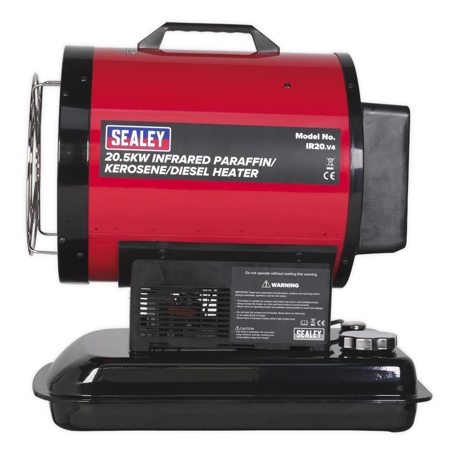 20.5kW Infrared Paraffin & Diesel Space Heater