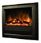 Bach Wall Mounted Electric Fire - Black