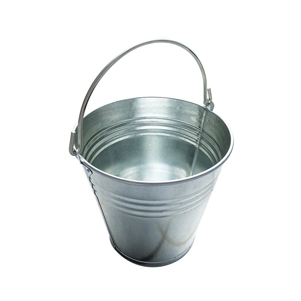 13 Litre Heavy Duty Galvanized Steel Bucket Pail