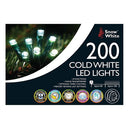 200 LED Chaser Lights - White