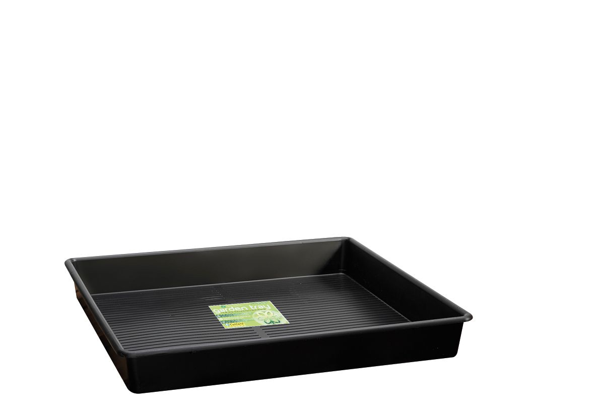 1 Metre Square Tray Black
