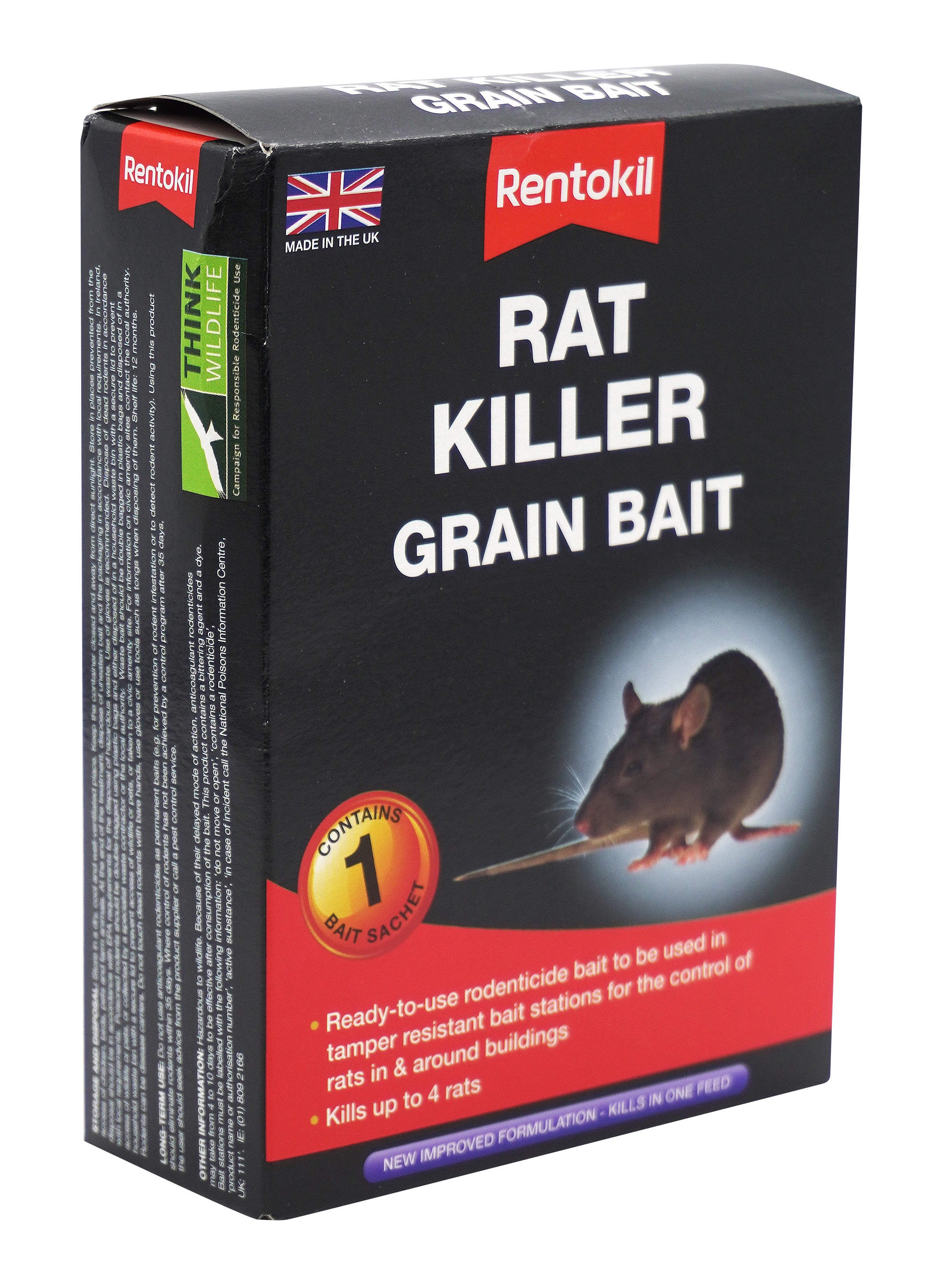 Rat Killer Grain Bait - 1 Sachet