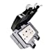 Smart Wi-Fi Weatherproof 13A Twin Wall Sockets with 2 USB Ports (IP55)