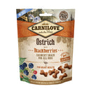 Crunchy Dog Snack 200g - Ostrich with Blackberries x6