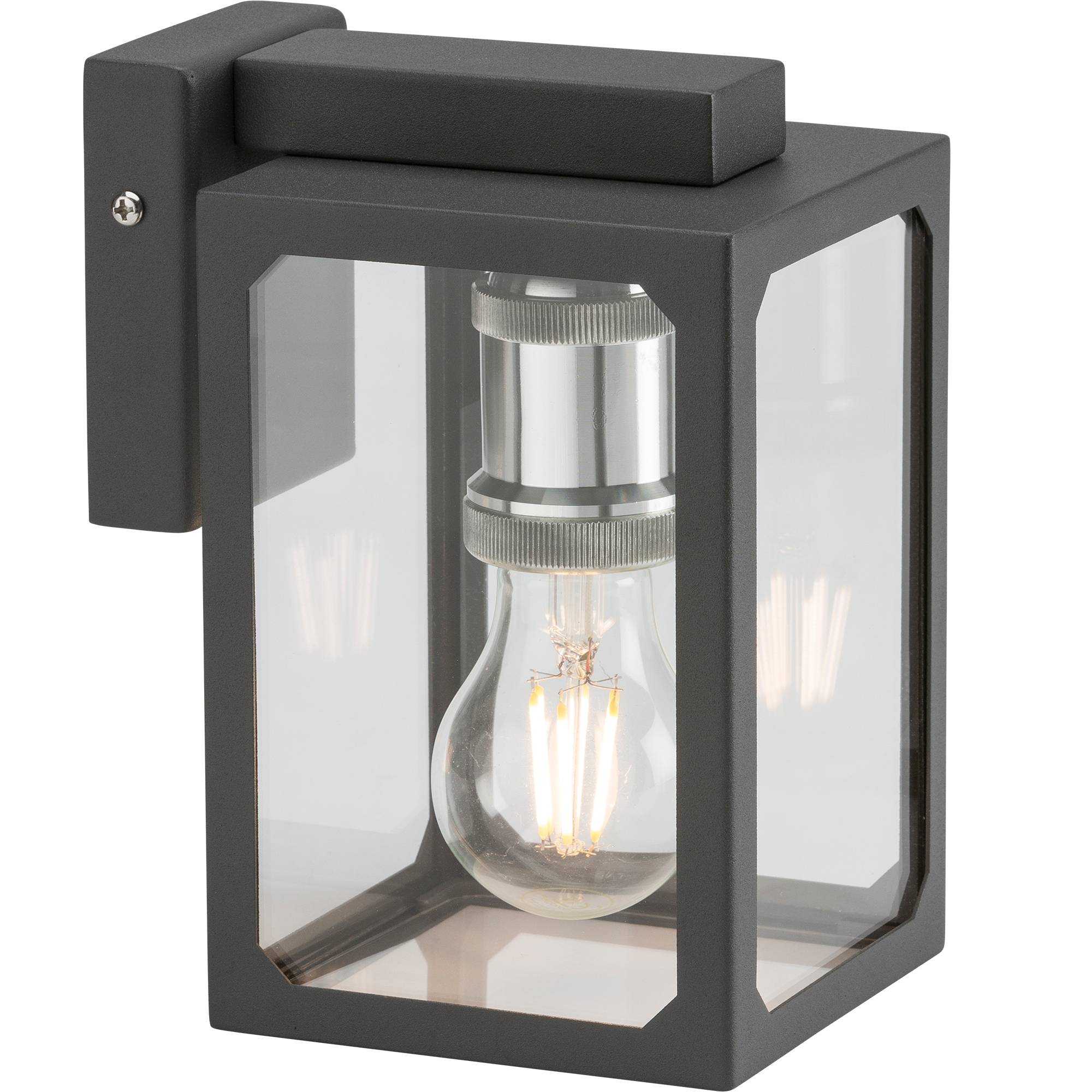 IP23 E27 Wall Lantern - Anthracite