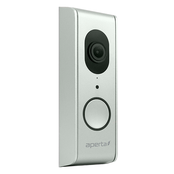 Aperta Wifi Door Bell Station with Record Facility - Silver