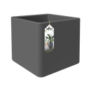 Elho Pure Soft Brick Wheels 50 - Planter - Anthracite - Indooroutdoor! - L 49.00 x W 49.00 x H 49.00 cm