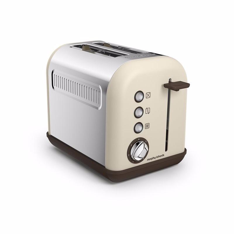 Accents 2 Slice Toaster, Sand