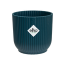 Elho Vibes Fold Round Mini 9 - Flowerpot - Deep Blue - Indoor! - Ø 9.30 x H 8.80 cm