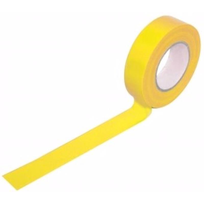 19mm 20m Electrical Adhesive PVC Insulation Tape Flame Retardant - Red