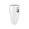 Pure 35cm Soft Round High Plastic Indoor & Outdoor Plant Pot - White