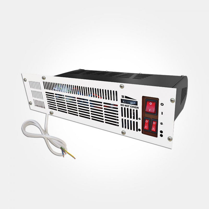 2400W Plinth Fan Heater With 3 Colour Fascias