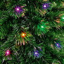 2.1M Green Fibre Optic Christmas Tree