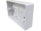 PVC Surface Box with 20mm Knockouts - 2G
