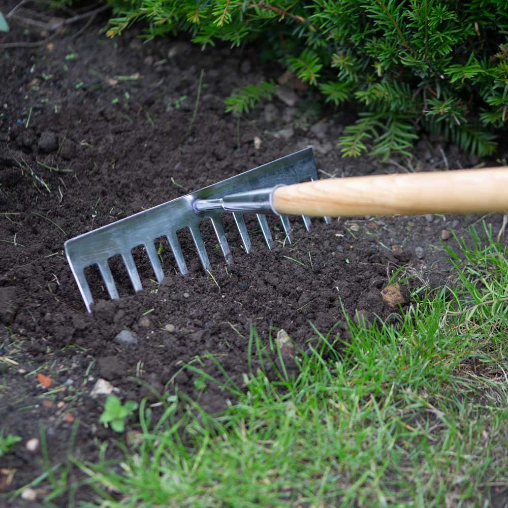 Stainless Steel Soil Rake