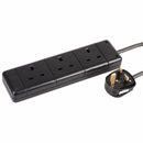 3G Black Extension Lead 5M