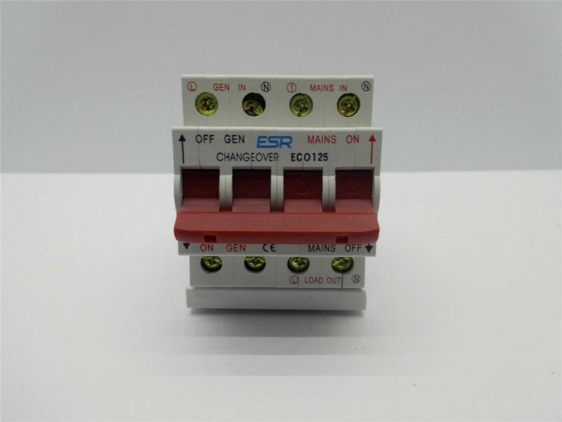 125A 240V Changeover Switch