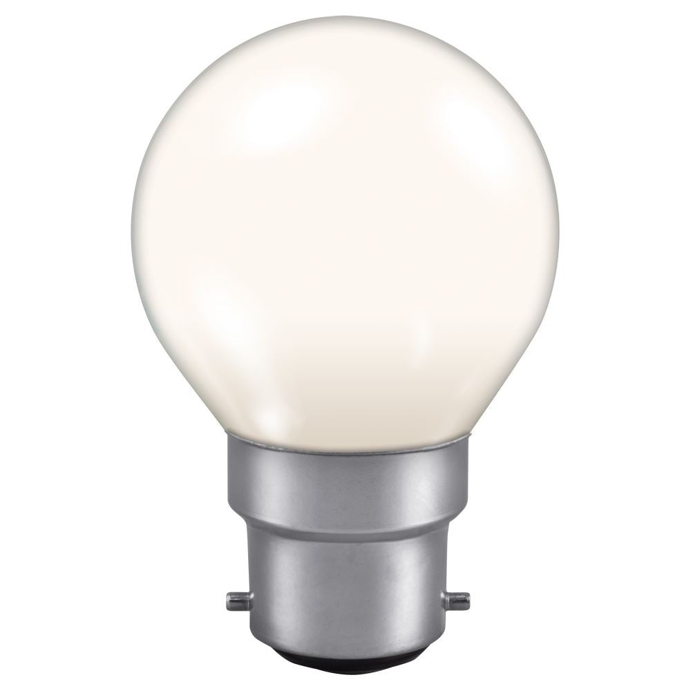 Crompton Colourglazed Round 15W White BC-B22d