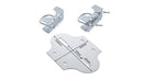 Scaffold pole bracket kit to carry 1 x LED Floodlight up to 8kg