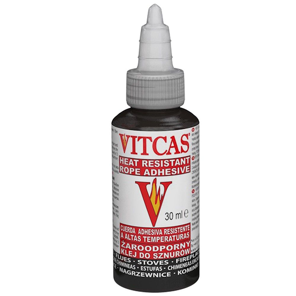 RA - Heat Resistant Rope Seal Adhesive - Black, 30ml