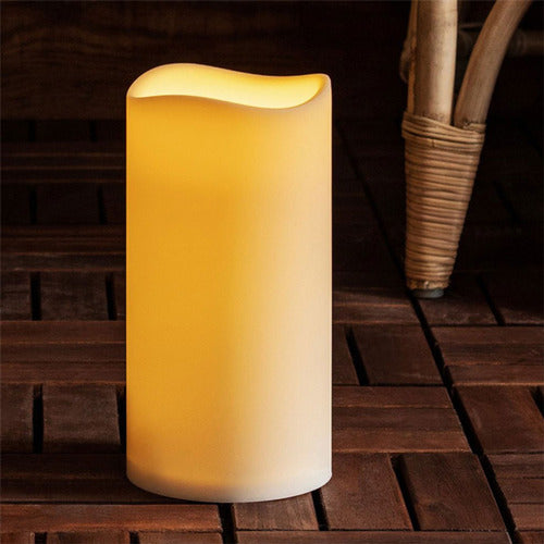 7cm Led Flickering Christmas Wax Candle