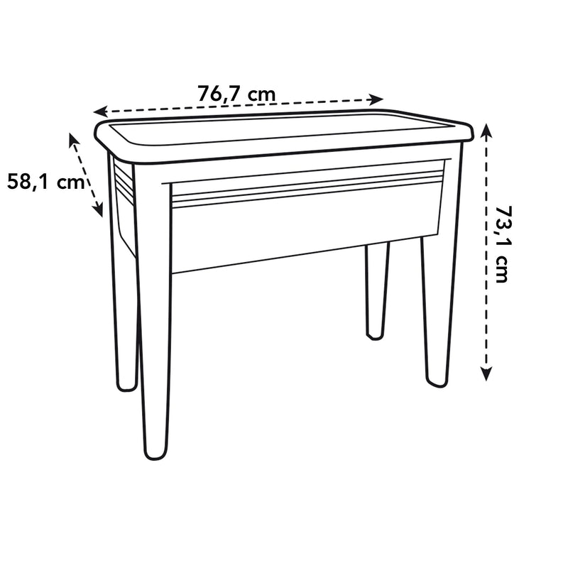 Green Basics Grow Table Super XXL - Lime Green