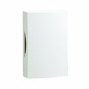 Galaxy Hard Wired Ding Dong Door Bell Chime - White