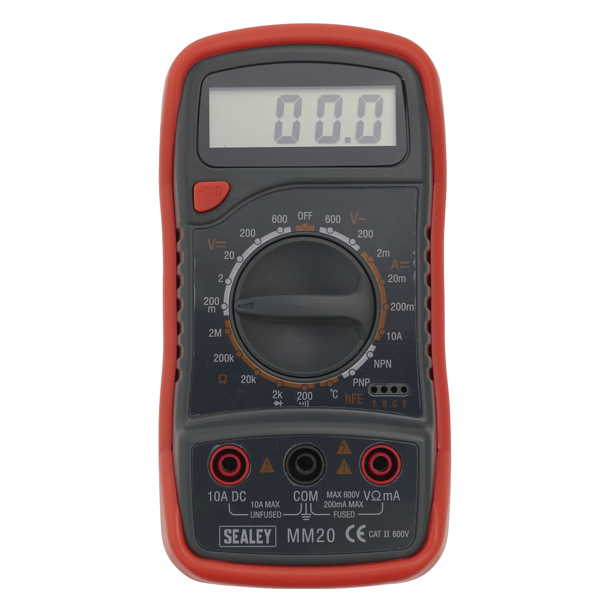 8 Function Digital Multimeter - Yellow