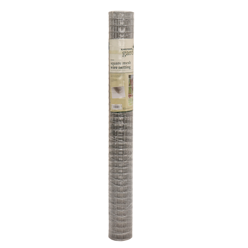 Square Mesh Wire Netting 90cm x 4m - 25mm