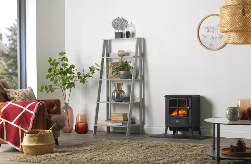 Brayford Optiflame Traditional Cast Iron Style Electric Stove (2019 Model)