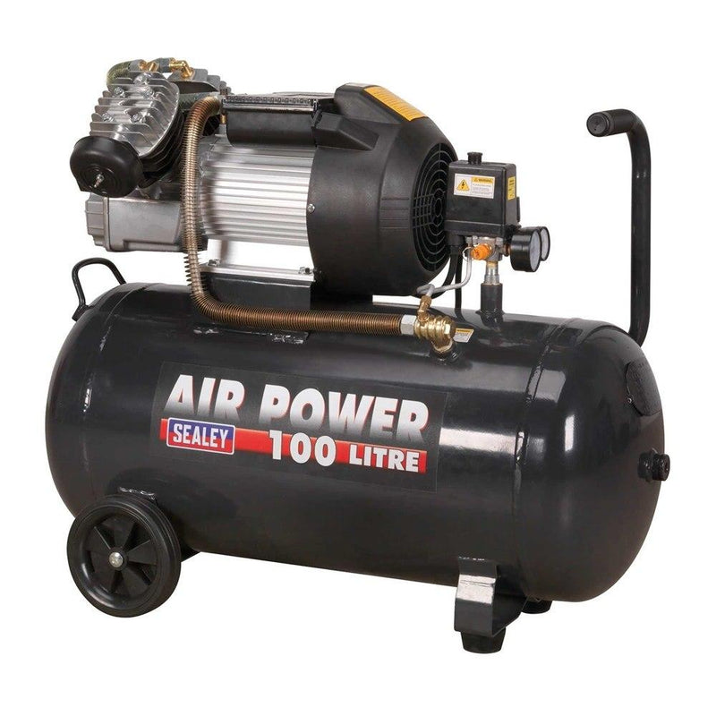 100L V-Twin Direct Drive 3hp Compressor (SAC10030VE)