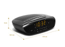 Chronologic VI Classic Clock Radio - Black