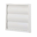 100mm White Gravity Flap Terminal Vent