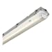 Single T8 36W IP65 240V Emergency Backup Non-Corrosive Lamp Fitting