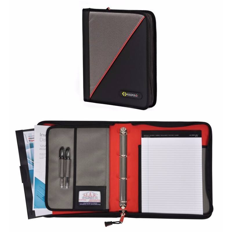 Contractors Zipped A4 Document Case Organiser Folder