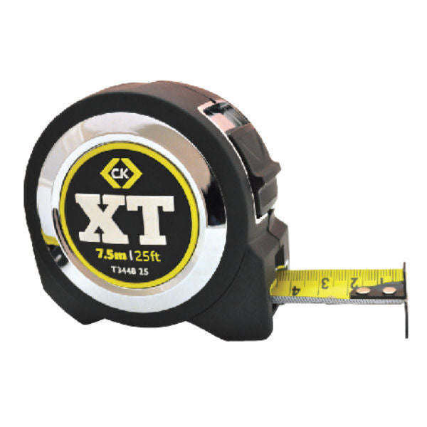 XT Professional Heavy Duty Double Sided Tape Measure - 5m - 25mm Blade