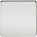 Screwless 1G Blanking Plate Polished Chrome