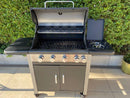 Outdoor Deluxe BBQ 4+1 Side Burner