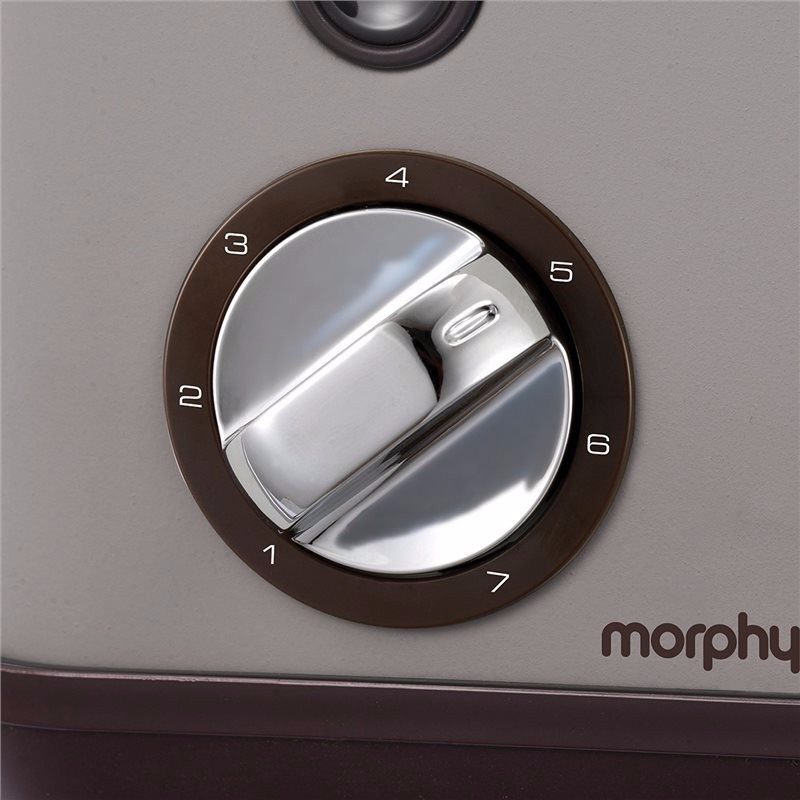 Accents 2 Slice Toaster, Pebble Grey