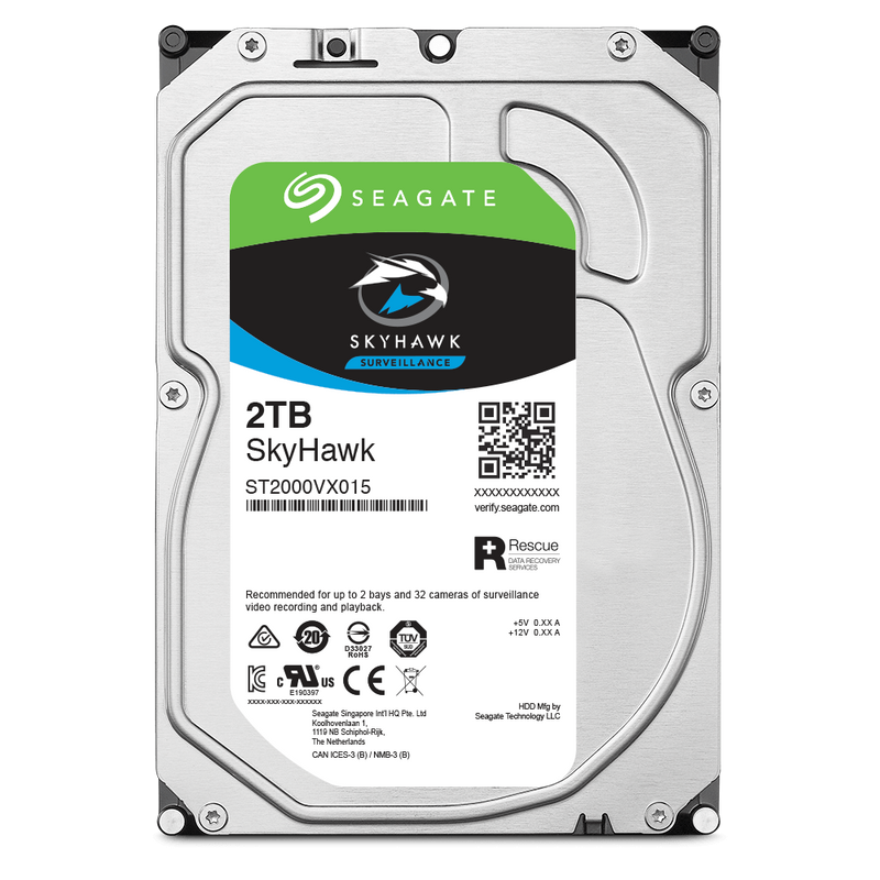 SkyHawk Surveillance Internal Hard Disk Drive, 2TB