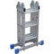 Multi Position Locking Collapsable Aluminum Ladder